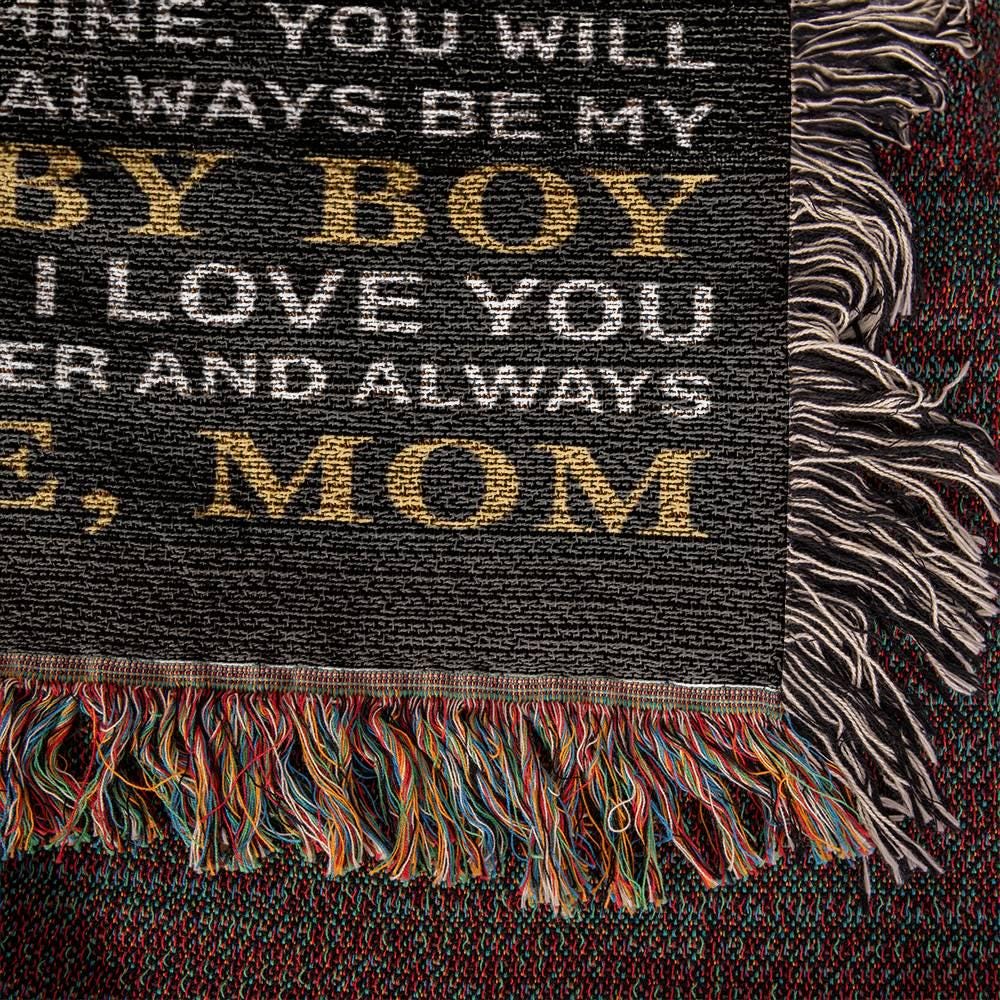 To My Son Personalized Blanket – Son Gift from Mom – view 9
