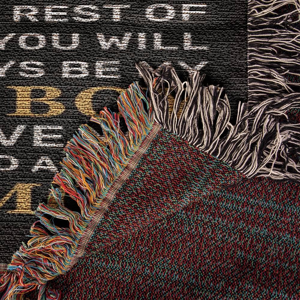 To My Son Personalized Blanket – Son Gift from Mom – view 8