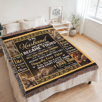 To My Husband Personalized Blanket Gift – Christmas Gift for Husband – view 6