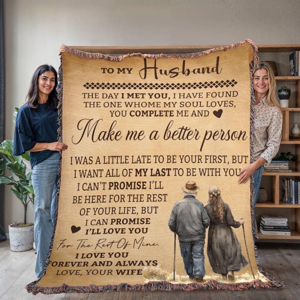 Personalized To My Husband Blanket Gift – Christmas Gift for Husband – view 10