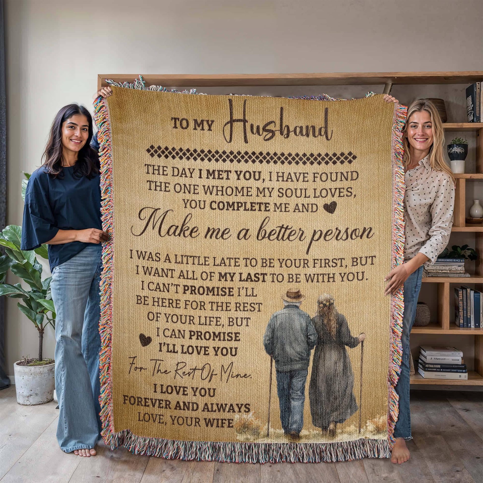 Personalized To My Husband Blanket Gift – Christmas Gift for Husband – view 4