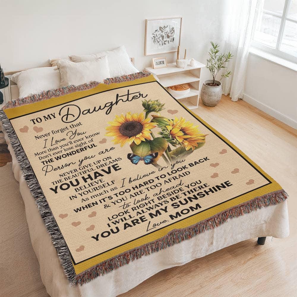 Personalized Daughter Blanket Gift – Gift from Mom To Daughter – view 4