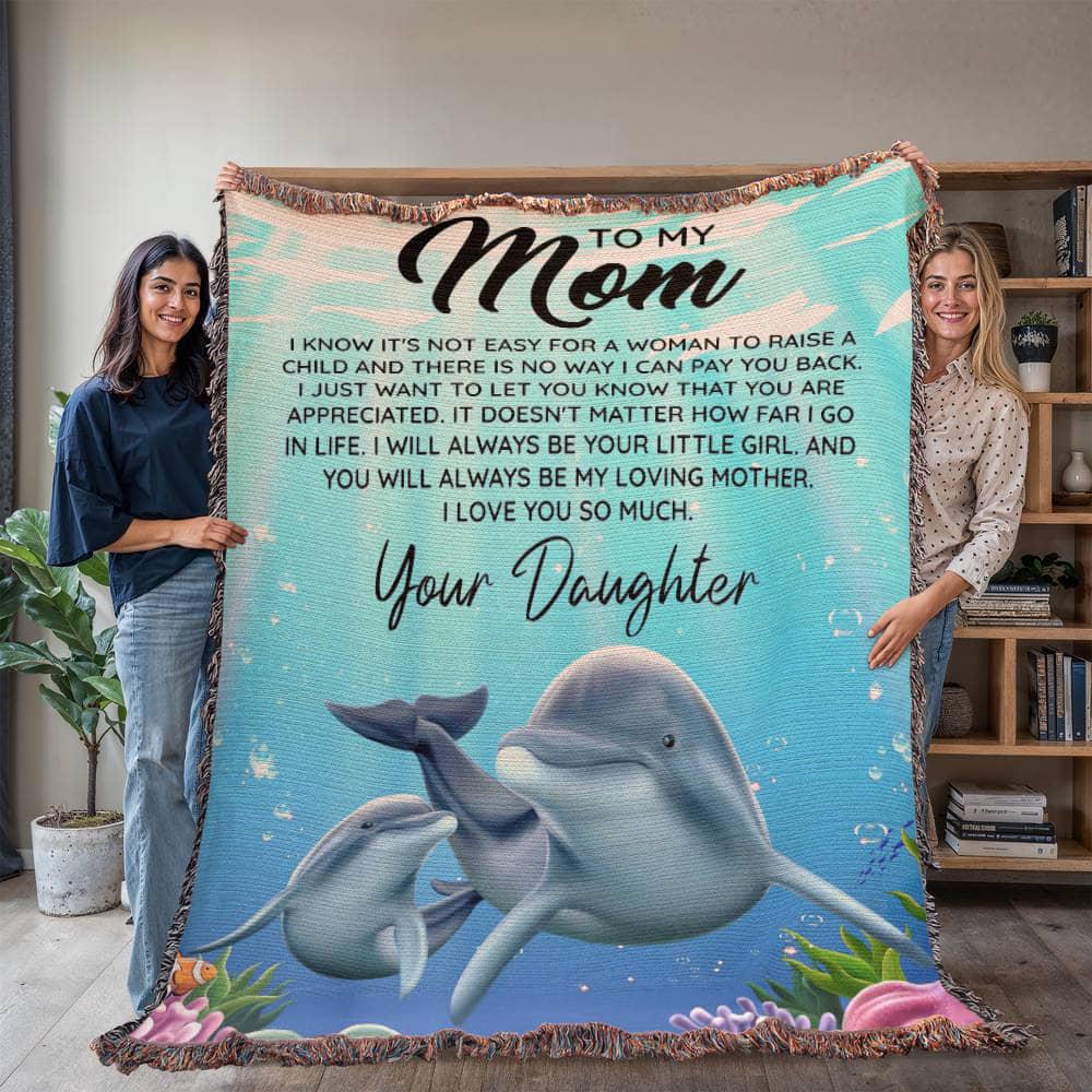 To My Mom Personalized Blanket Gift – Mother Day Gift – view 10