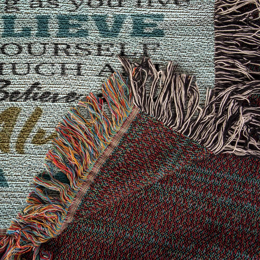 To My Granddaughter Personalized Blanket Gift from Grandma – view 8