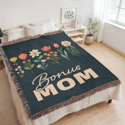 Personalized Bonus Mom Blanket – Gift for Stepmom – view 2