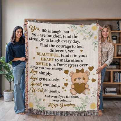 Daughter Blanket Gift From Mom – Daughter Christmas Gifts – view 7