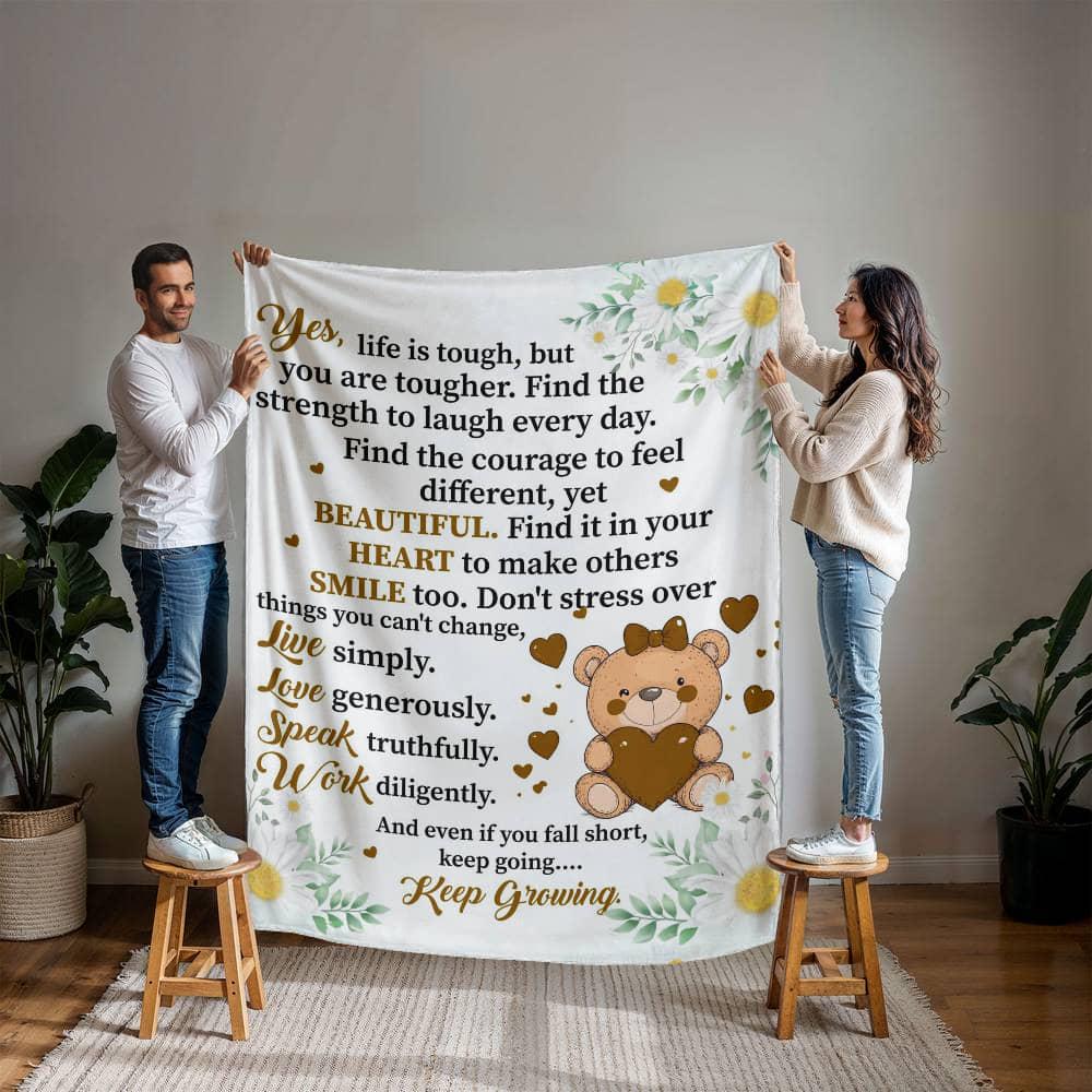 Daughter Blanket Gift From Mom – Daughter Christmas Gifts – view 4