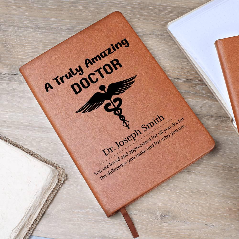 Gift for Doctor Personalized Journal – New Doctor Gifts – view 9