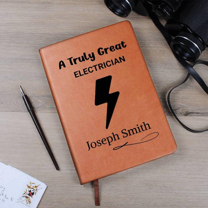 Electrician Gift Personalized Journal – Electrical Engineer – view 7