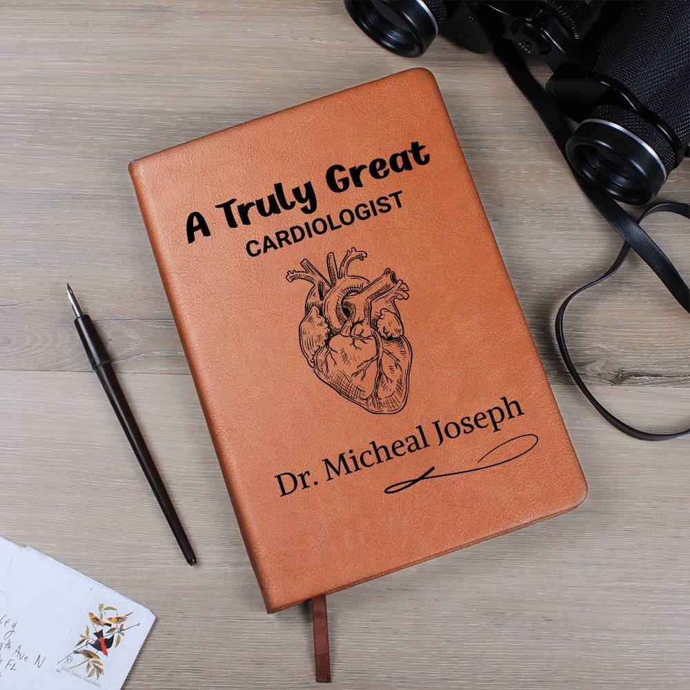 Cardiologist Gift Personalized Journal – Heart Doctor Gifts – view 8