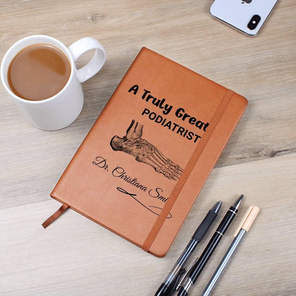 Podiatrist Gift Personalized Journal – Gift for Foot Doctor – view 6