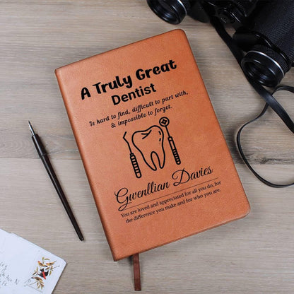 Dentist Gift Personalized Journal – Dental Gifts – view 8