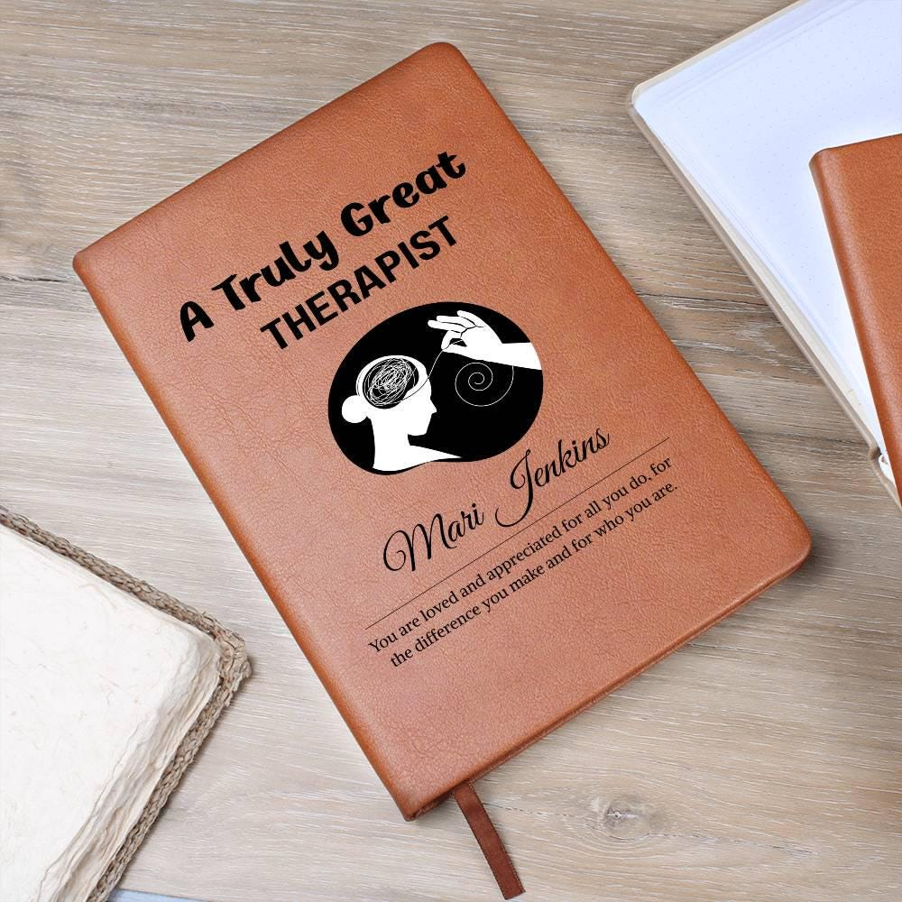 Therapist Gift Personalized Journal – Counseling Gift – view 7