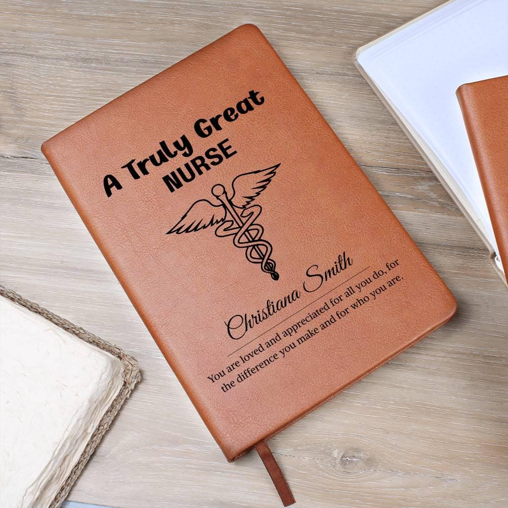 Nurse Gift Personalized Journal – Registered Nurse Appreciation – view 8