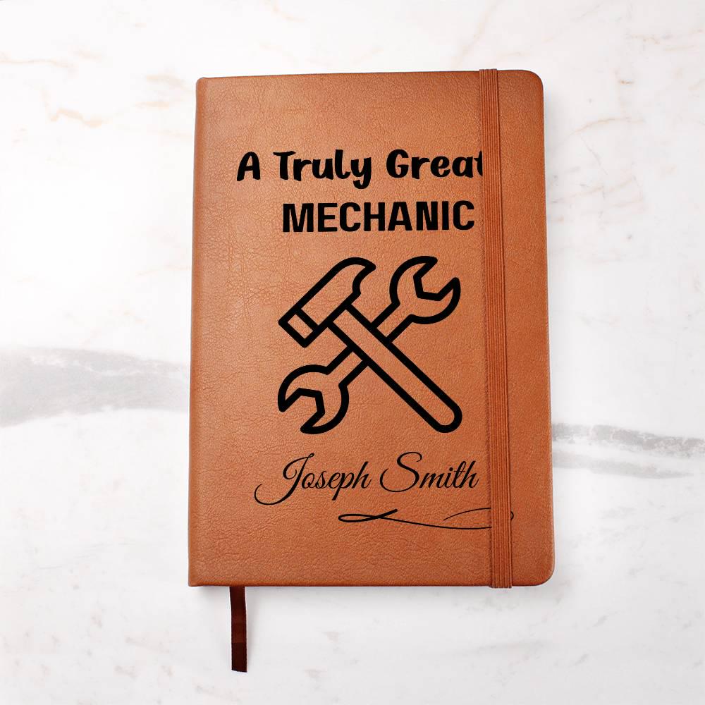 Mechanic Gift Personalized Journal – Gift for Auto – view 10