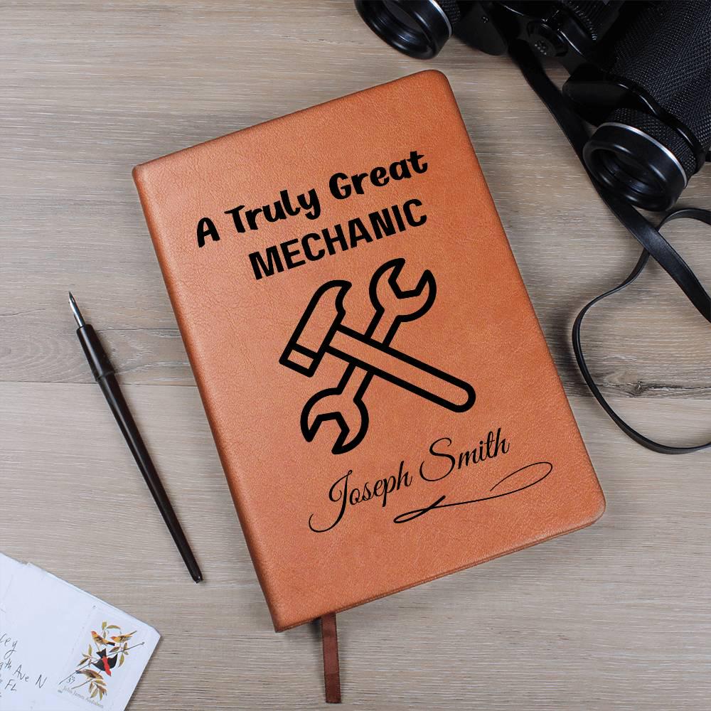 Mechanic Gift Personalized Journal – Gift for Auto – view 8