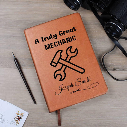 Mechanic Gift Personalized Journal – Gift for Auto – view 8