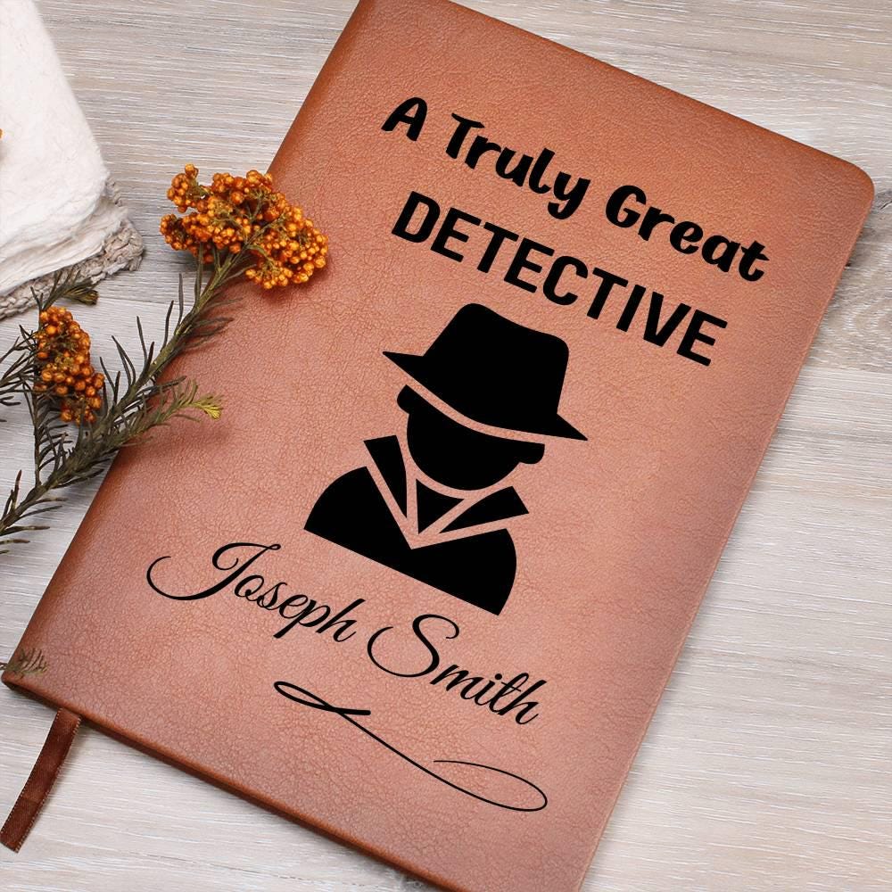 Detective Gift Personalized Journal – Gift for Private Investigator