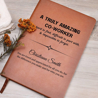 Coworker Gift Personalized Journal – Gift for Work Bestie – view 10