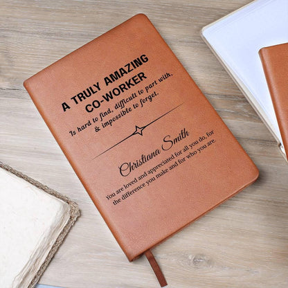 Coworker Gift Personalized Journal – Gift for Work Bestie – view 8