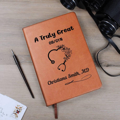 OBGYN Gift Personalized Journal – Gift for Gynecologists – view 8