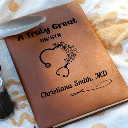 OBGYN Gift Personalized Journal – Gift for Gynecologists