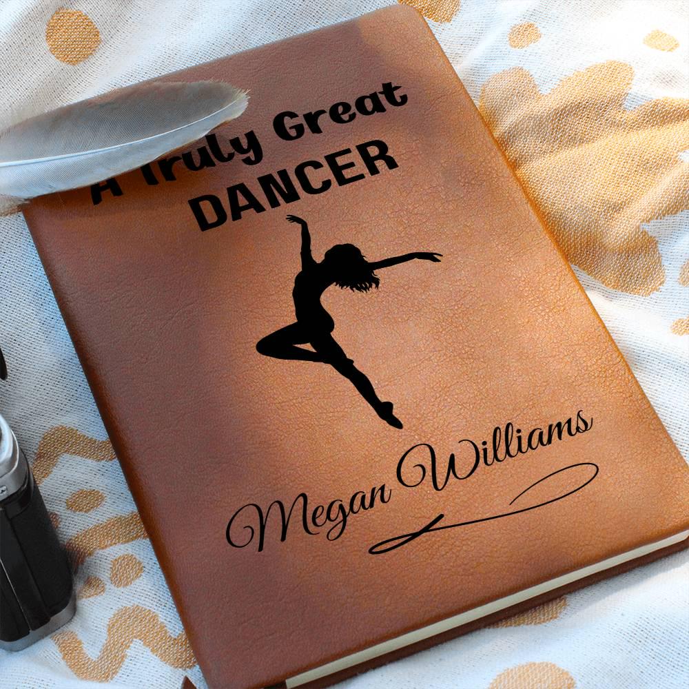 Dancer Gift Personalized Journal – Gift for Dancers – view 5
