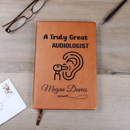 Audiologist Gift Personalized Journal – Gift for Audiology Doctor – view 10