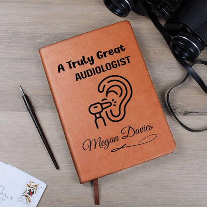 Audiologist Gift Personalized Journal – Gift for Audiology Doctor – view 8