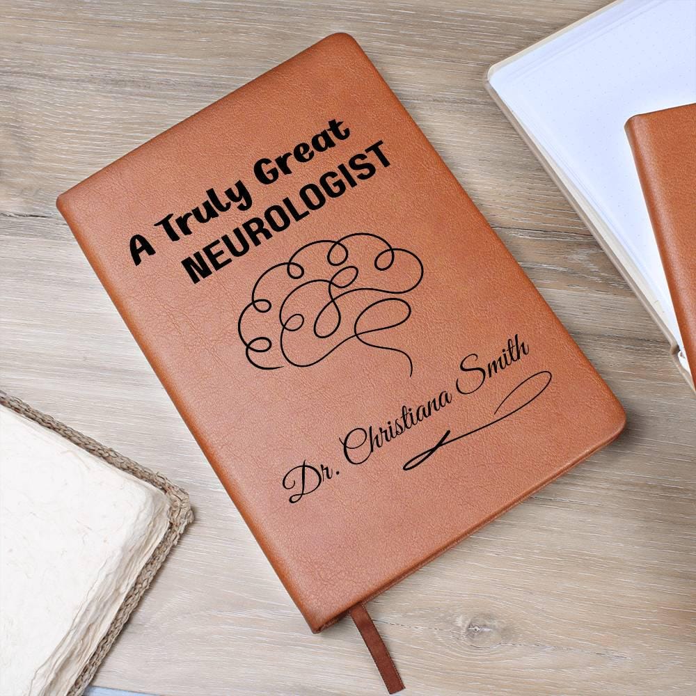 Neurologist Gift Personalized Journal – Neurology Graduation Gifts – view 7