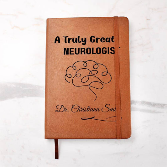 Neurologist Gift Personalized Journal – Neurology Graduation Gifts – view 2