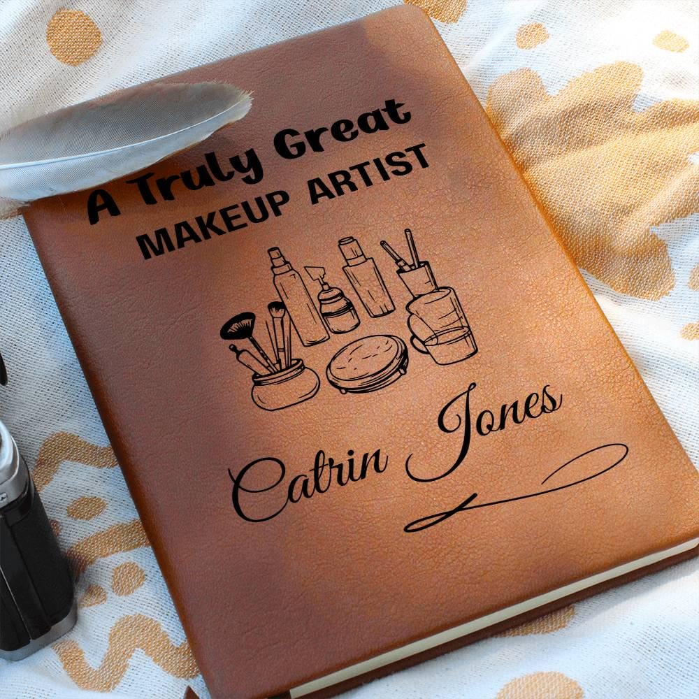 Makeup Artist Gift Personalized Journal