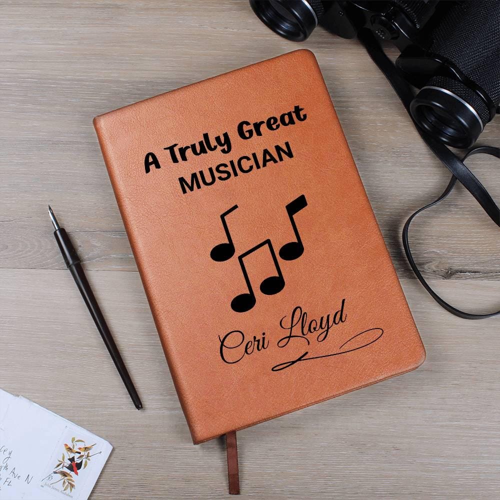 Musician Gift Personalized Journal – Band Member Gift – view 7