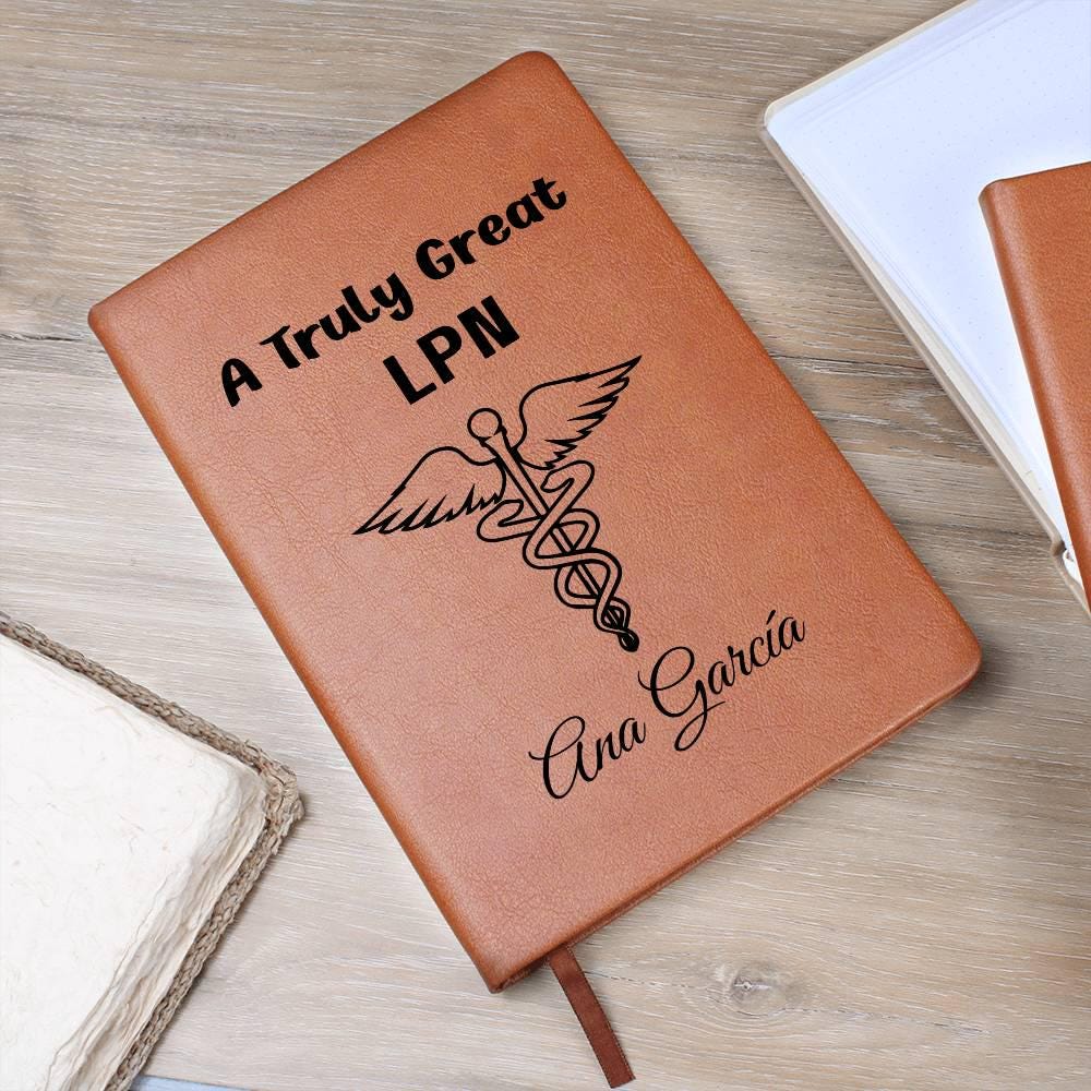 LPN Gift Personalized Journal – Gift for Licensed Practical Nurses – view 9