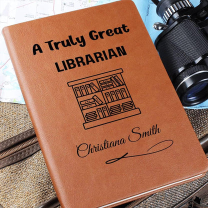 Librarian Gift Personalized Journal – Gift for School Librarian – view 8