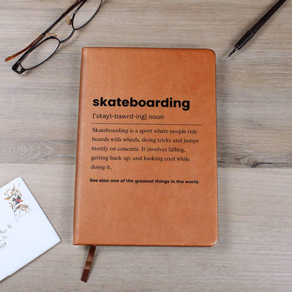 Skateboarding Definition Personalized Journal – Skate Life – view 9