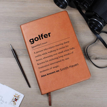 Golfer Definition Personalized Journal – Gift for Golfer – view 8