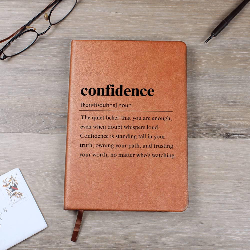 Confidence Definition Personalized Journal – Business Owner Gift – view 5