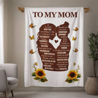 To My Mom Personalized Blanket Gift – Mother Day Gifts – view 6