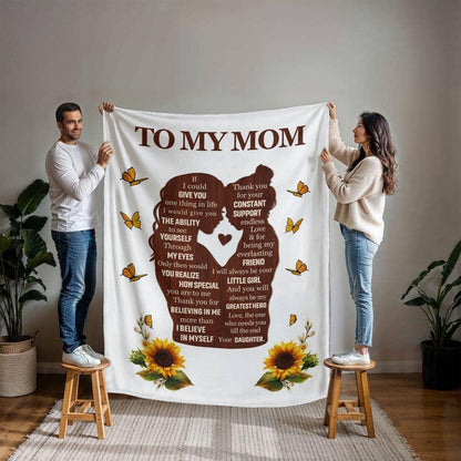 To My Mom Personalized Blanket Gift – Mother Day Gifts – view 10