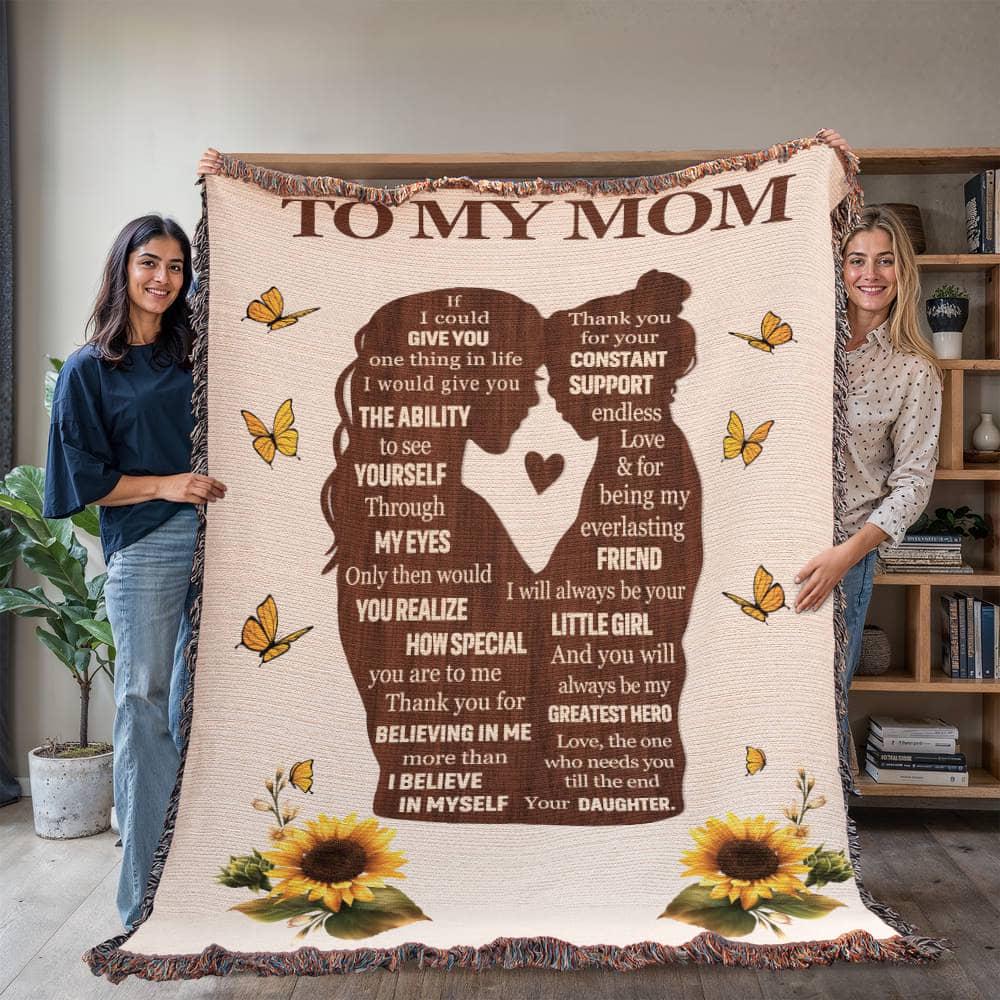 To My Mom Personalized Blanket Gift – Mother Day Gifts – view 9