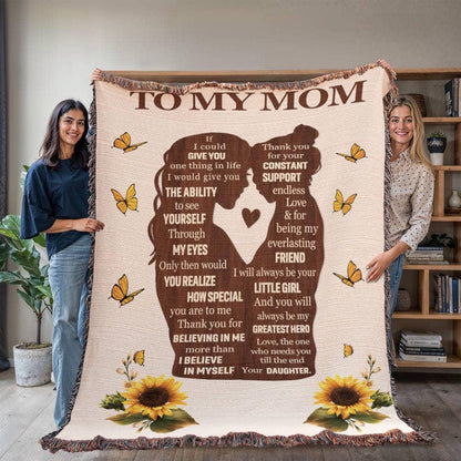 To My Mom Personalized Blanket Gift – Mother Day Gifts – view 9