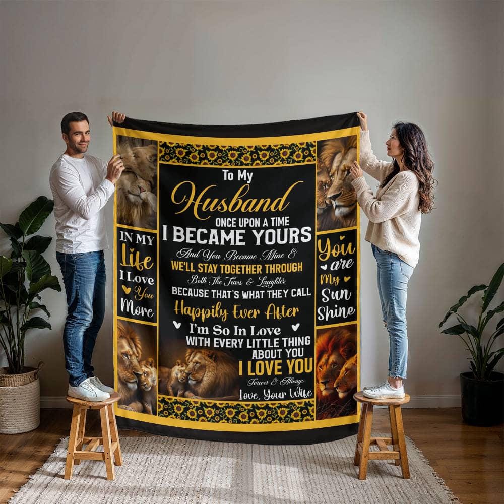 To My Husband Personalized Blanket Gift – Christmas Gift for Husband – view 4