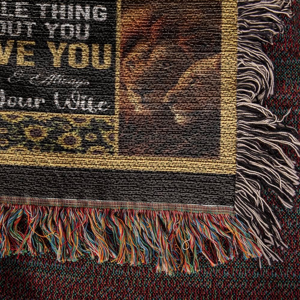 To My Husband Personalized Blanket Gift – Christmas Gift for Husband – view 8