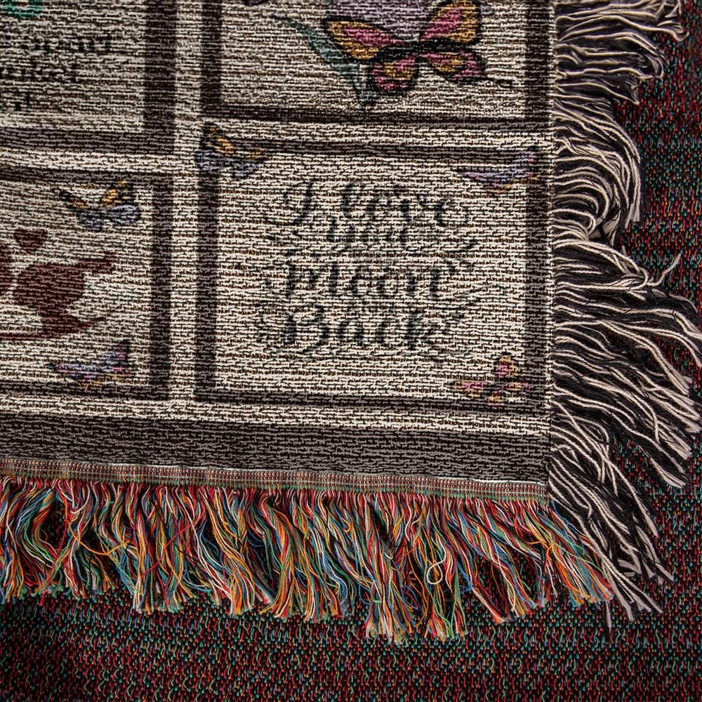 Personalized Daughter Blanket from Mom or Dad – Daughter Graduation – view 10