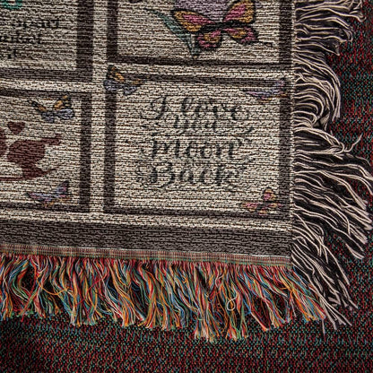Personalized Daughter Blanket from Mom or Dad – Daughter Graduation – view 10