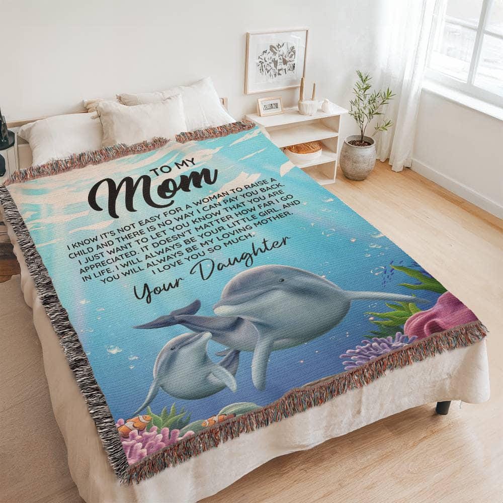 To My Mom Personalized Blanket Gift – Mother Day Gift – view 2