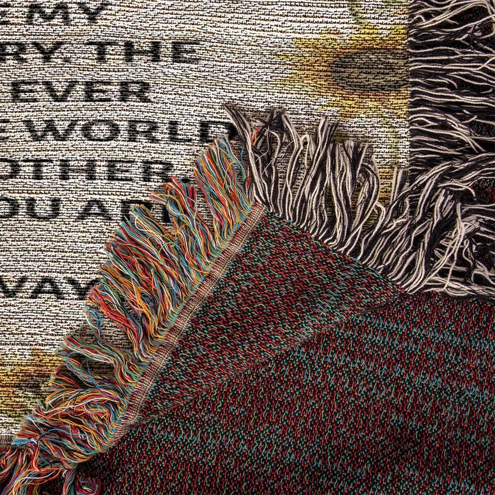 Mom Personalized Sunflower Blanket Gift – Mother Day Gifts – view 10
