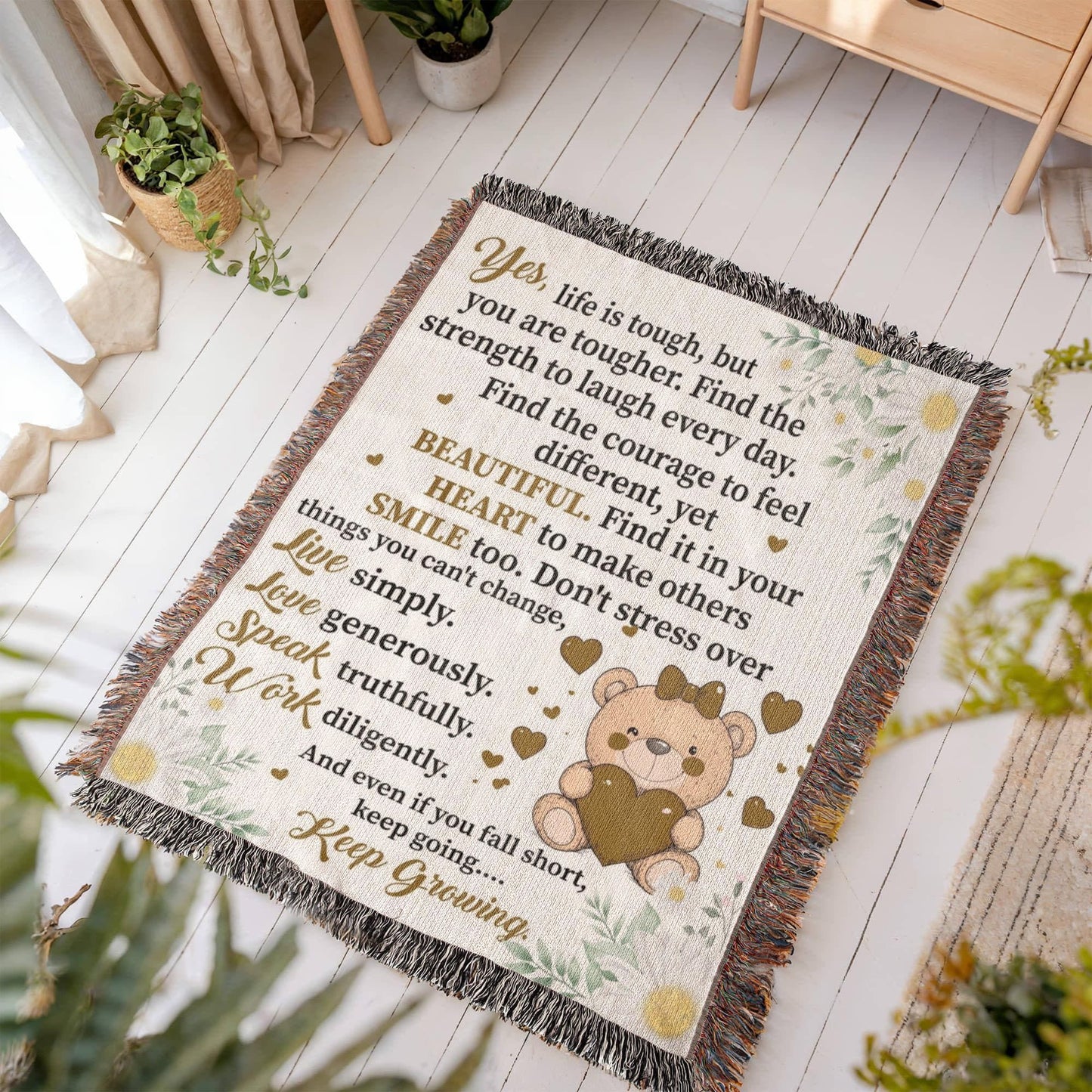 Daughter Blanket Gift From Mom – Daughter Christmas Gifts – view 5