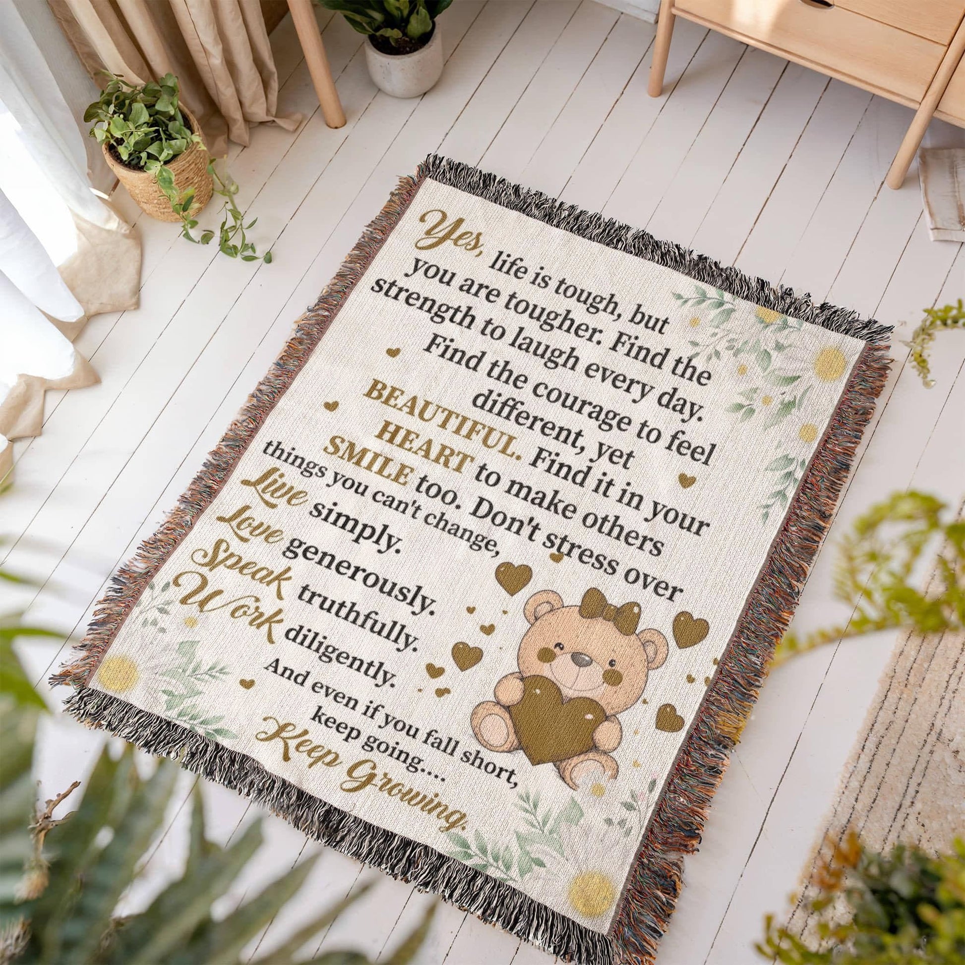 Daughter Blanket Gift From Mom – Daughter Christmas Gifts – view 5